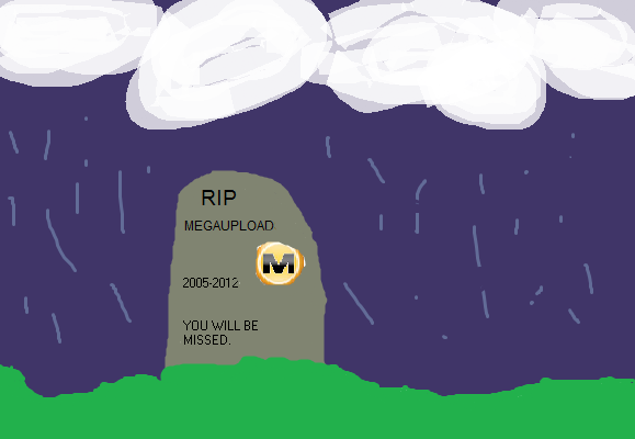 RIP MEGAUPLOAD