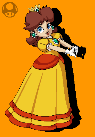Ssb Color Daisy Daisy SSBC Render by gabrolsUwU on DeviantArt