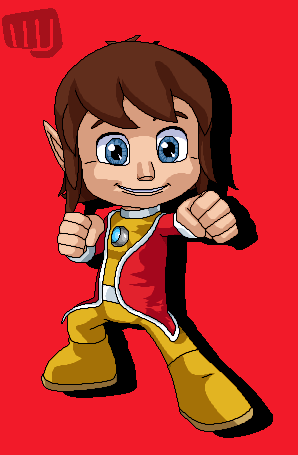 Alex Kidd SSBC Render by gabrolsUwU on DeviantArt