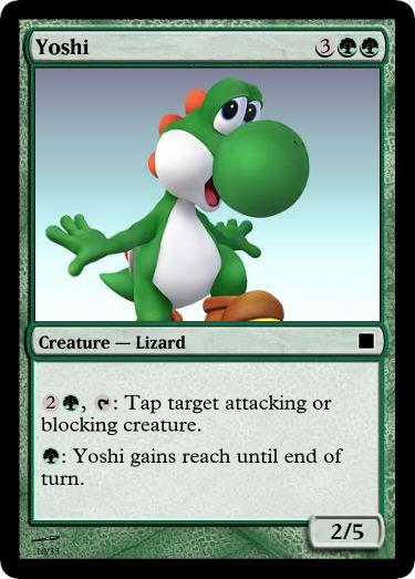 Yoshi Magic Card by Makutai on DeviantArt