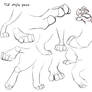 TLK style paws