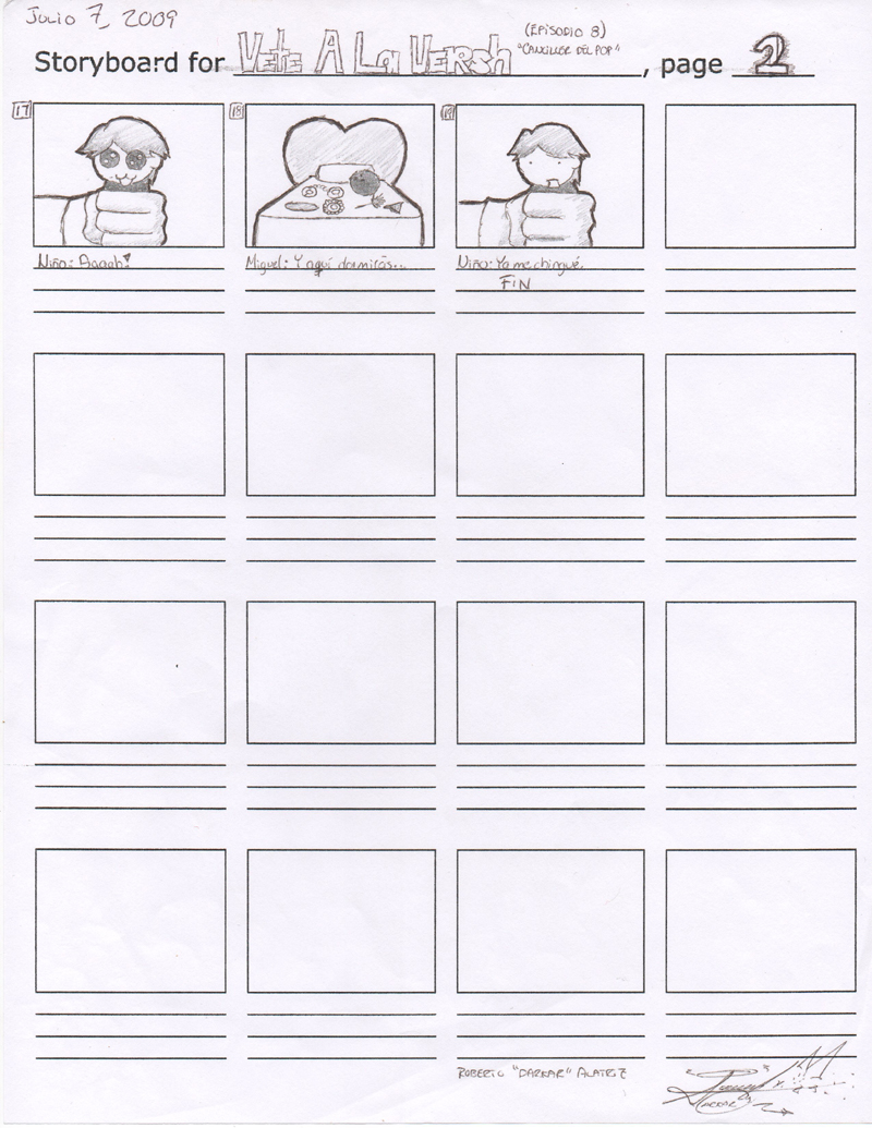 Storyboard - VALV 8, 2-2