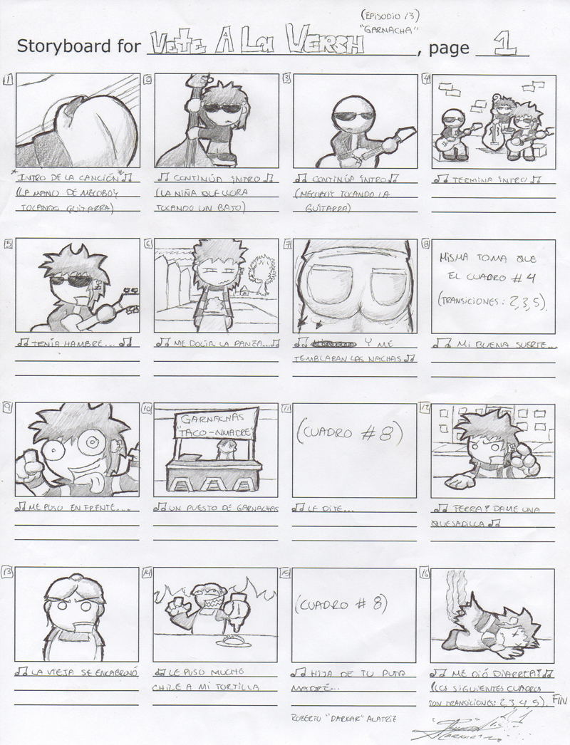 Storyboard - VALV 13