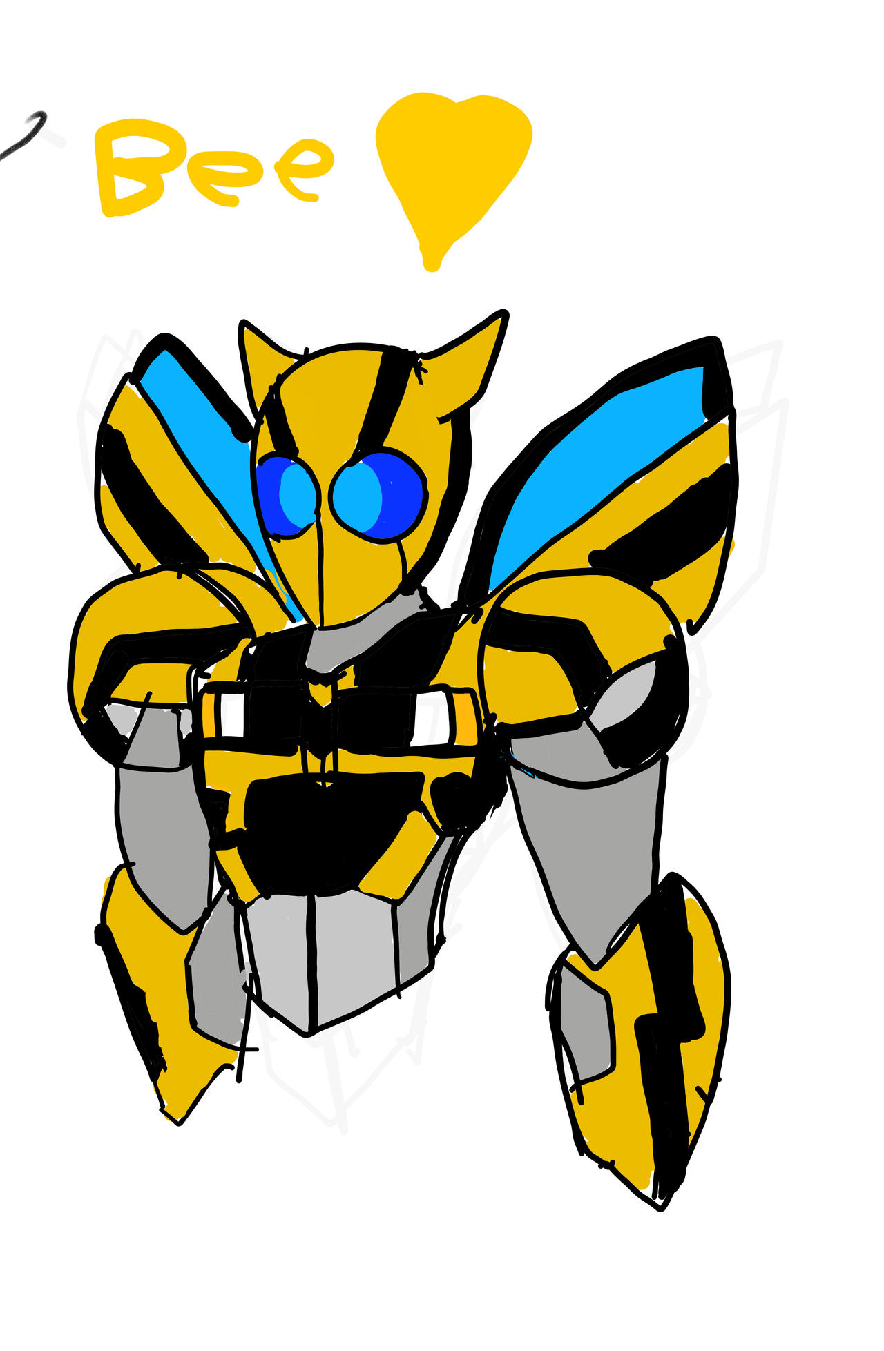 bumblebee redesign by Crimsonwing2011 on DeviantArt