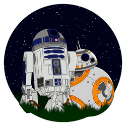 R2D2 and BB-8