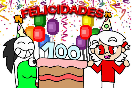 felices 100 subs Leven