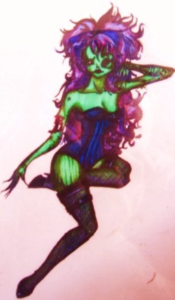 Zombie Pin-Up