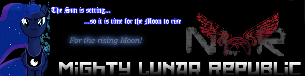 Mighty Lunar Republic Banner