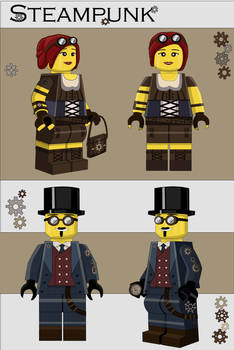 Lego Design Steampunk