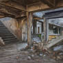 Deserted Stairs-a Photo Study Painting
