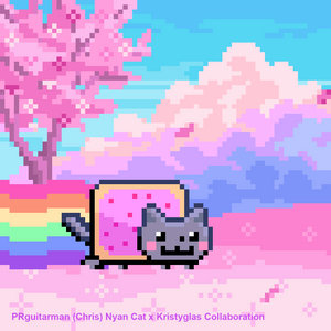 Cherry Blossom Nyan Cat