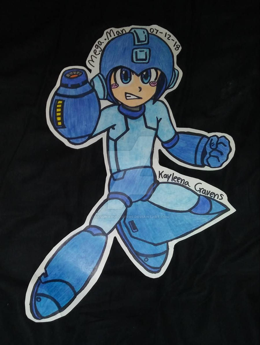 Mega Man - Fan-Art by SasuNaruLover99 on DeviantArt