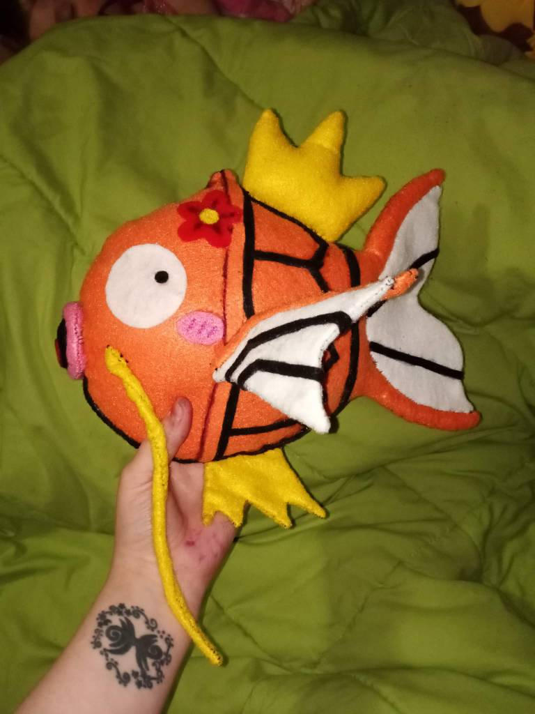 Magikarp Buddy Ribbon Handmade Magikarp Plush by SasuNaruLover99 on DeviantArt