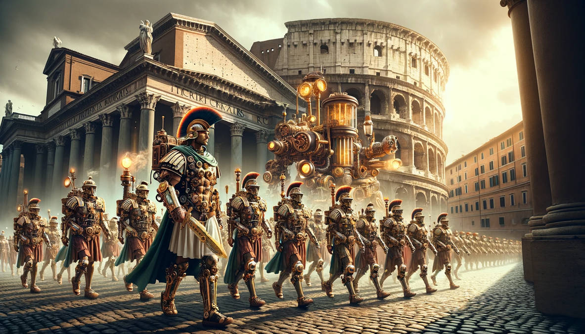 Steampunk Romans by ForgetfulLorekeeper on DeviantArt