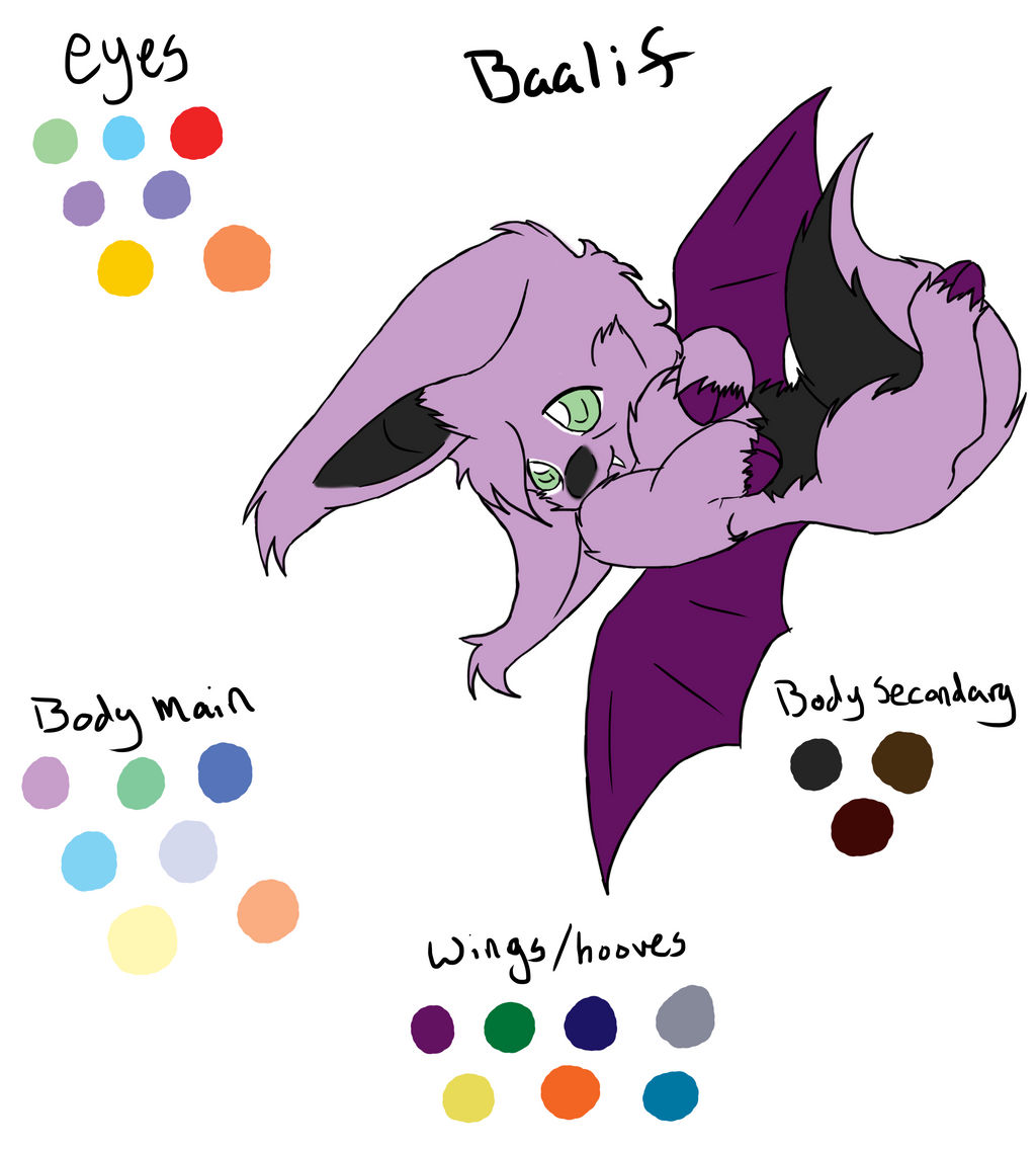 Baalif ref with color combinations