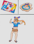Scarlett + Phoebe Flattened Together by flexiblepeople Scarlett + Phoebe Flattened Together by flexiblepeople