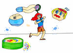 Scarlett Making Phoebe Bubbles by flexiblepeople Scarlett Making Phoebe Bubbles by flexiblepeople