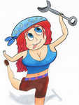 Scarlett At Work by flexiblepeople
