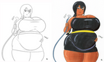 Zoe? Big Enough? Never! (Lines by trunks82) by flexiblepeople