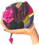 Zoe the Tiefling Ball by flexiblepeople Zoe the Tiefling Ball by flexiblepeople