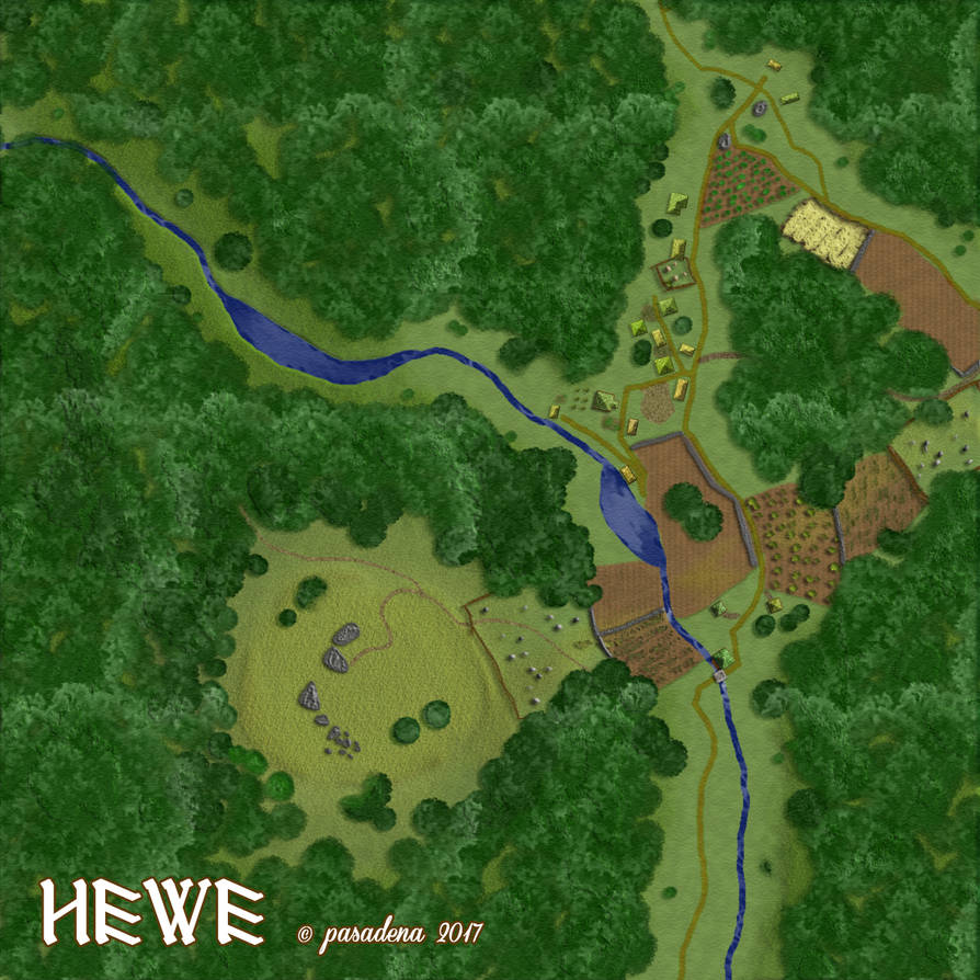 A hidden village - map by the-ermine on DeviantArt