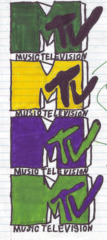 MTV Logos Sketches 1