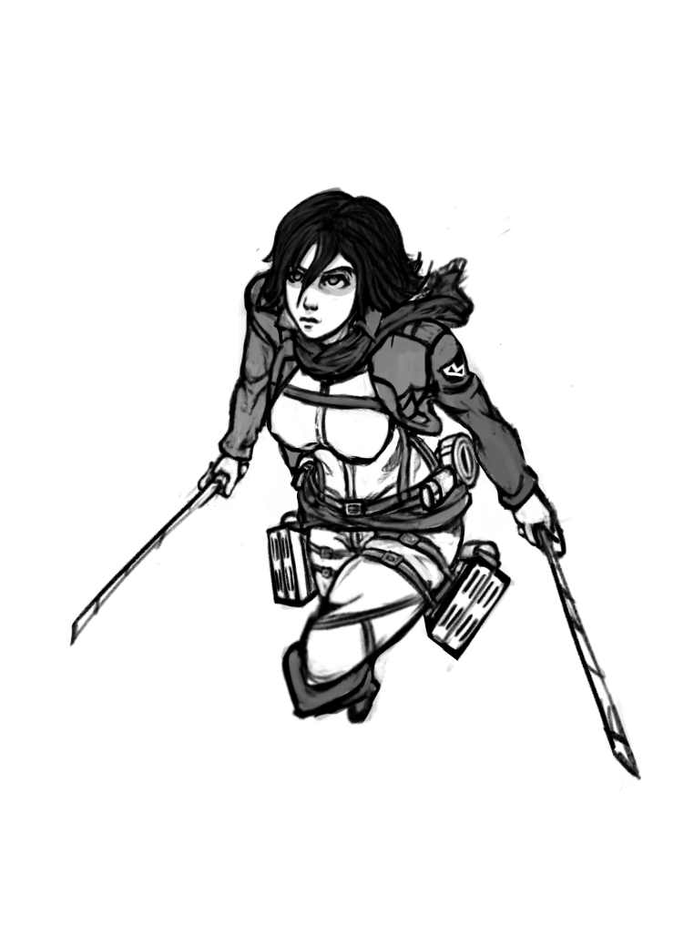 Mikasa Sketch