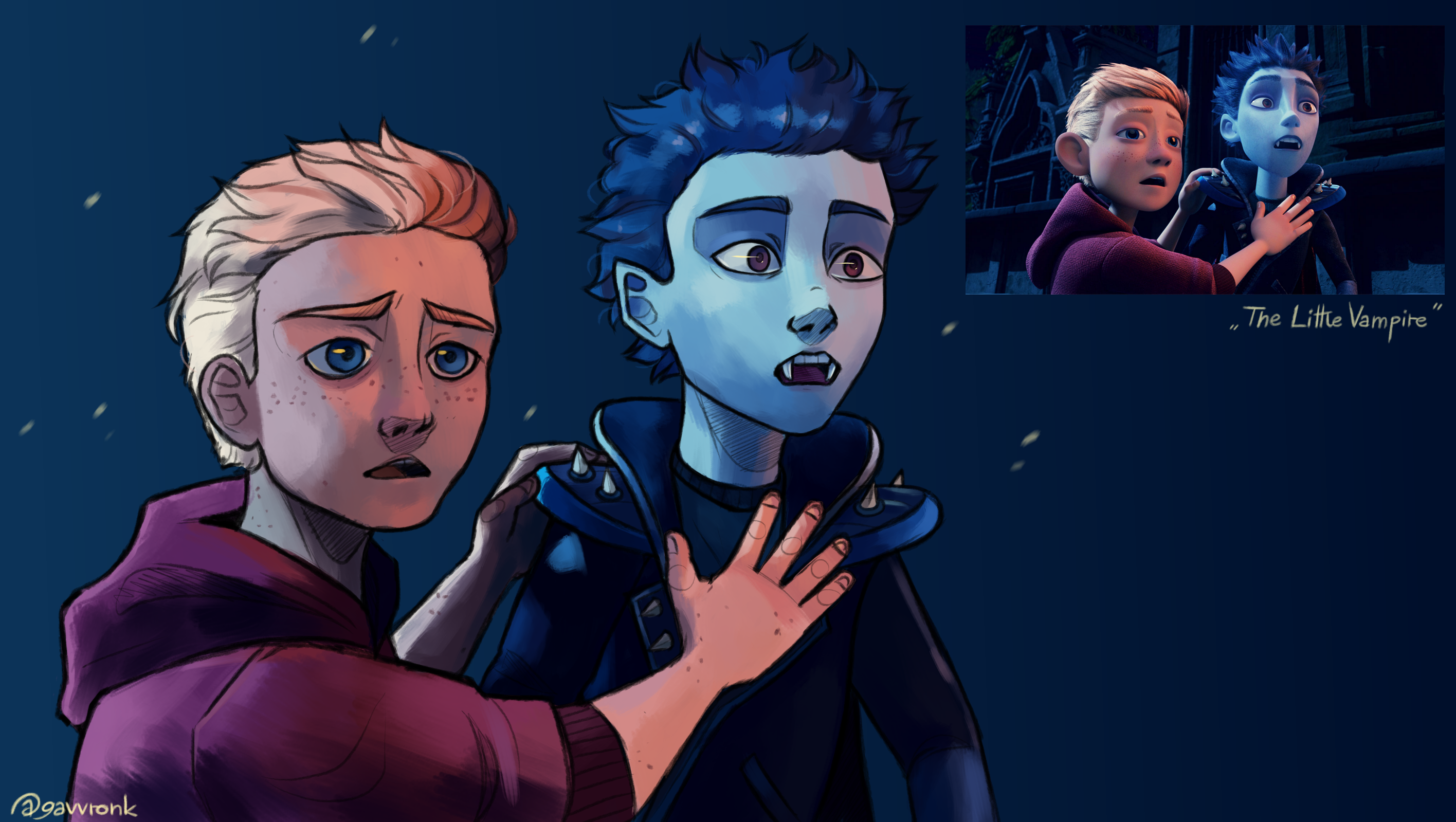 The Little Vampire by Neytherm on DeviantArt The Little Vampire by Neytherm on DeviantArt