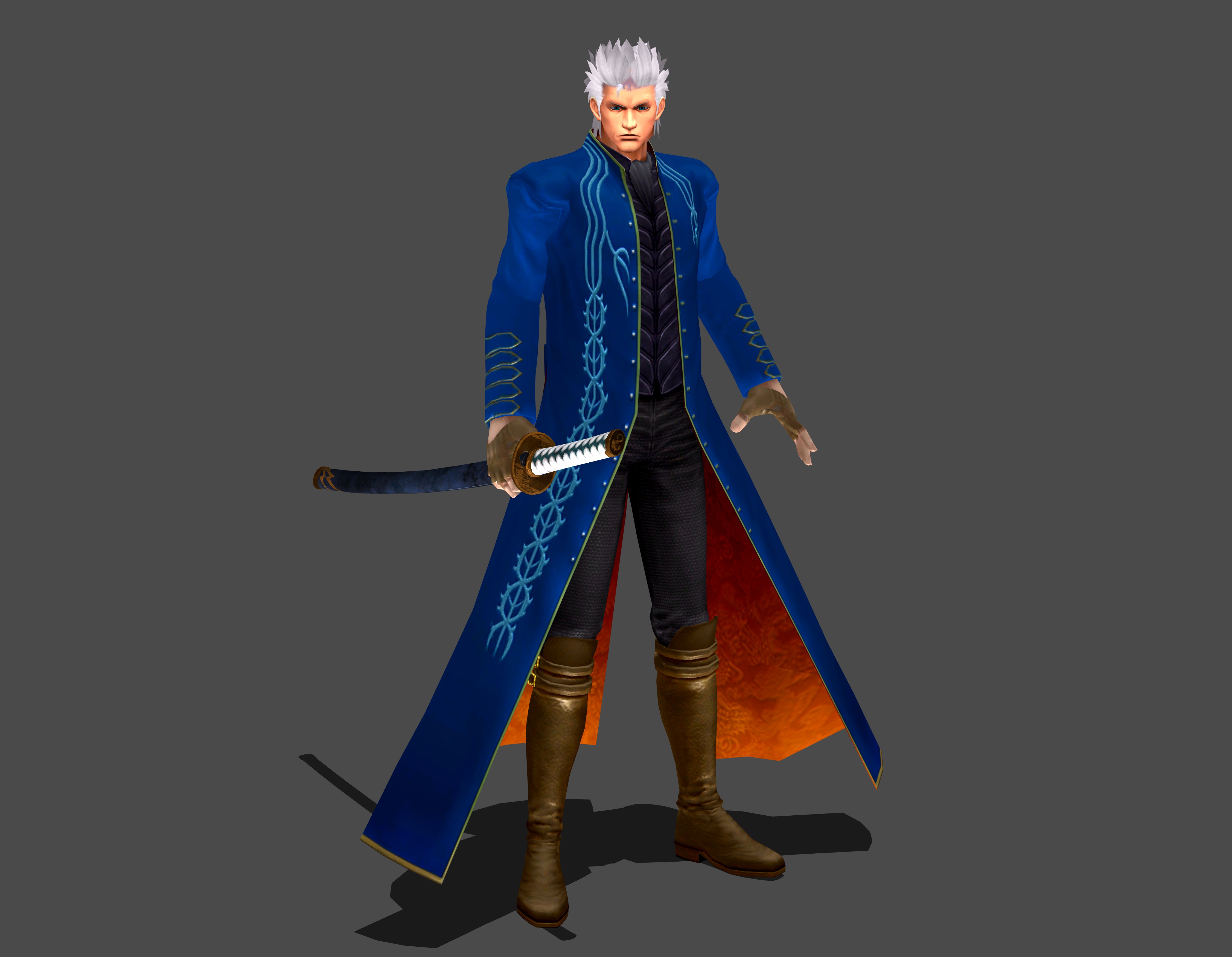 Vergil - Devil May Cry 3 (Render) by whoknowswhoiam on DeviantArt