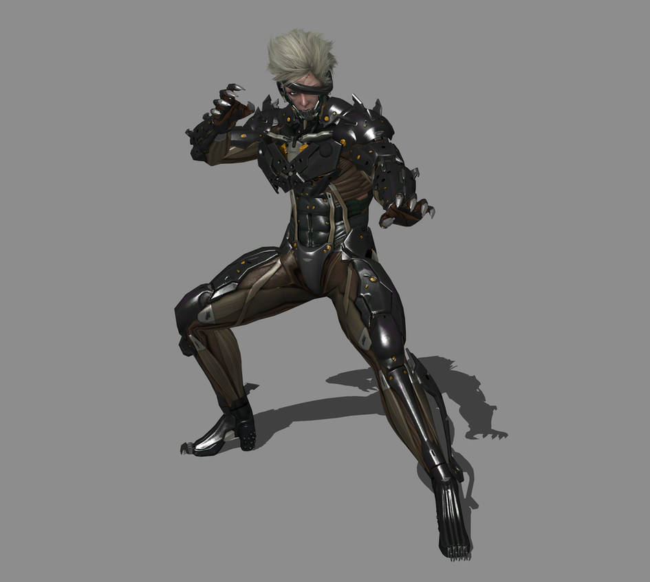 Metal Gear Revengeance digital wallpaper Metal Gear Rising: Revengeance  #Raiden video games #artwork #render #arm…