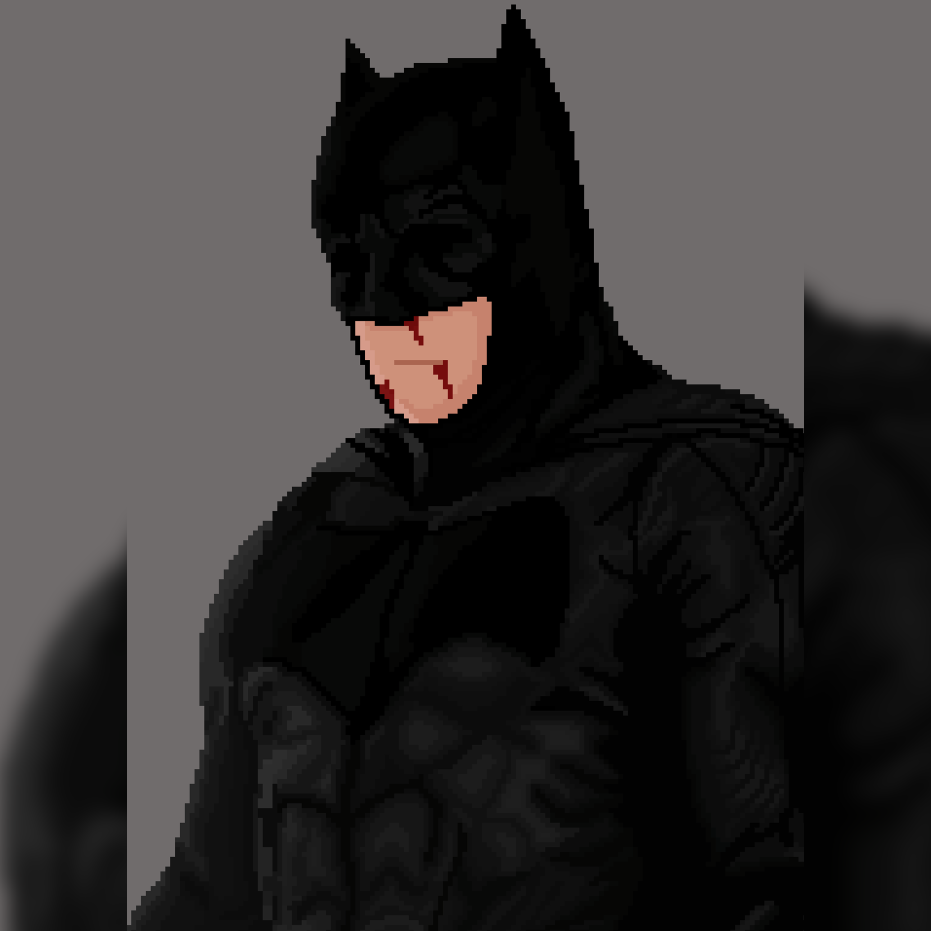 Pixel art Batman by Pixelartin3m on DeviantArt