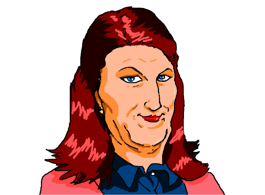 Meredith - the office by SoyMiyart on DeviantArt