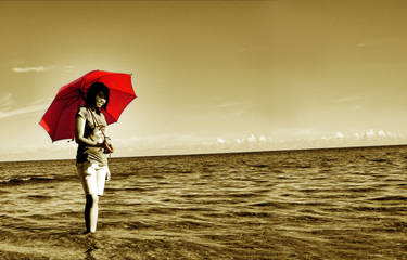 Red Umbrella...