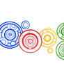 Doctor Who Google Doodle Close-up