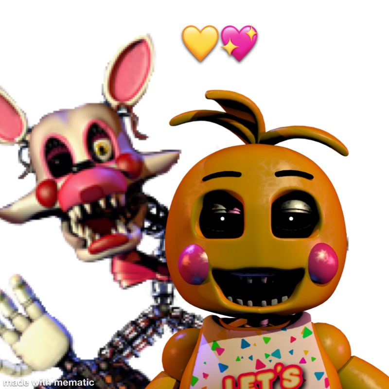 T Chica X Mangle By BuringOragneBlaze On DeviantArt