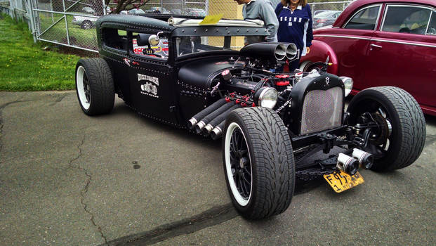 1929 Ford Knuckle Draggers Rat Rod Front