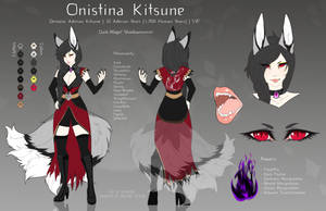 .:Refsheet [C] - Onistina_Kitsune:.