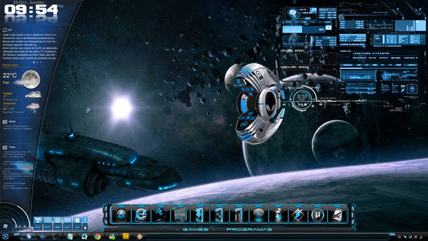 SPACECRAFT DESKTOP THEME