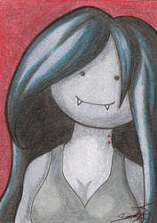Marceline - Original Art Card