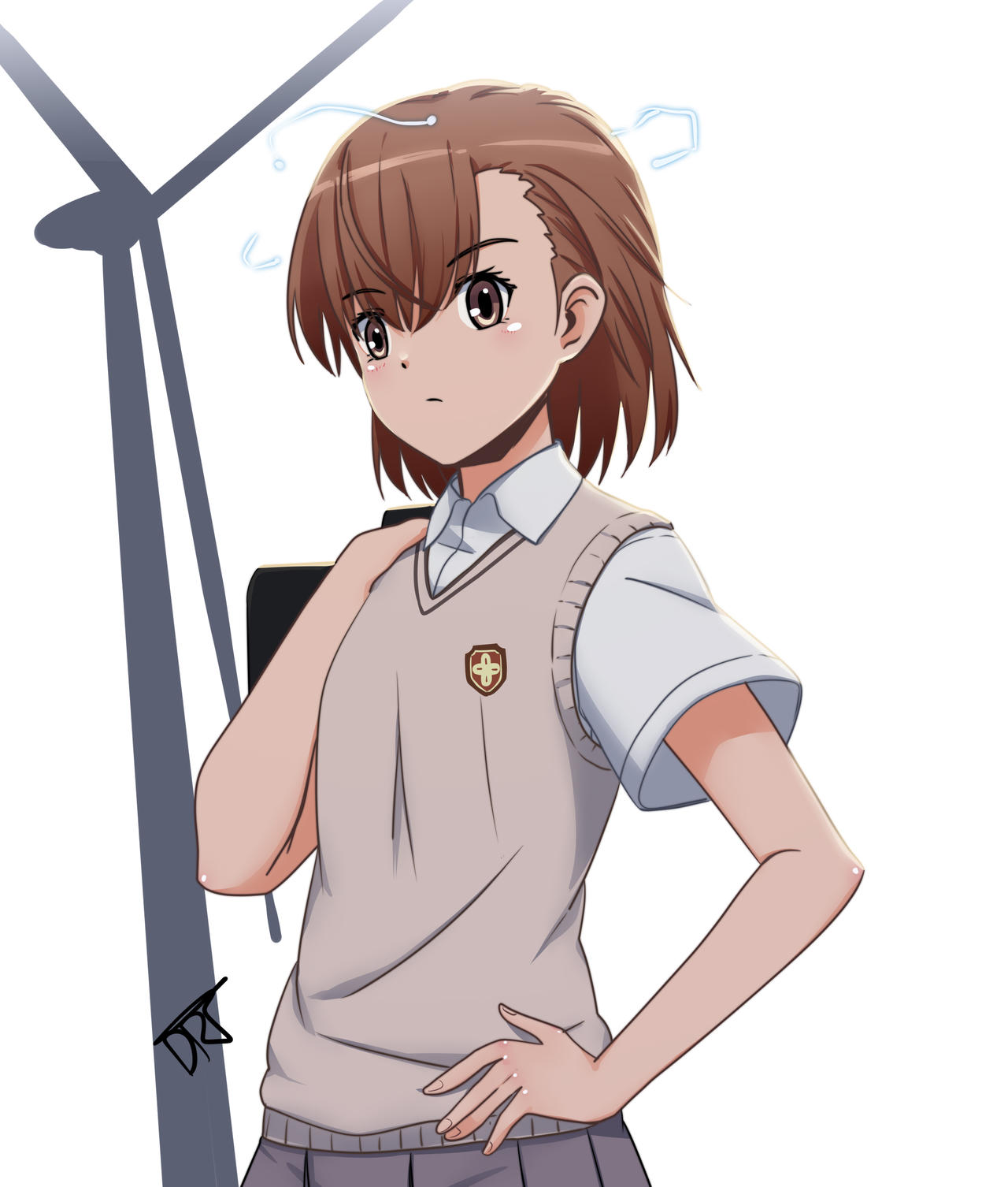 Misaka Raffles Misaka mikoto by ddffte on DeviantArt