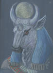 Montu. Bull of war. by echdhu