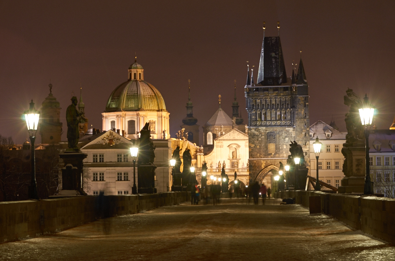 Prague from Charles Bridge