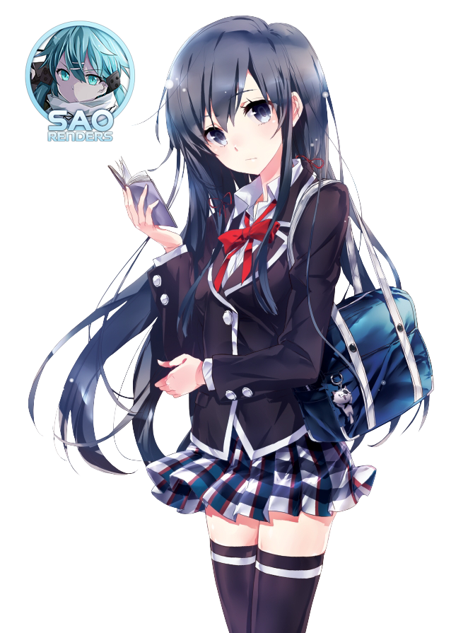 OreGairu's Yukino Yukinoshita - Render by SAOnline on DeviantArt