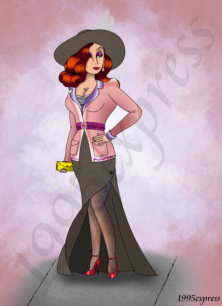 Jessica Rabbit - Portrait 2 by 1995express on DeviantArt