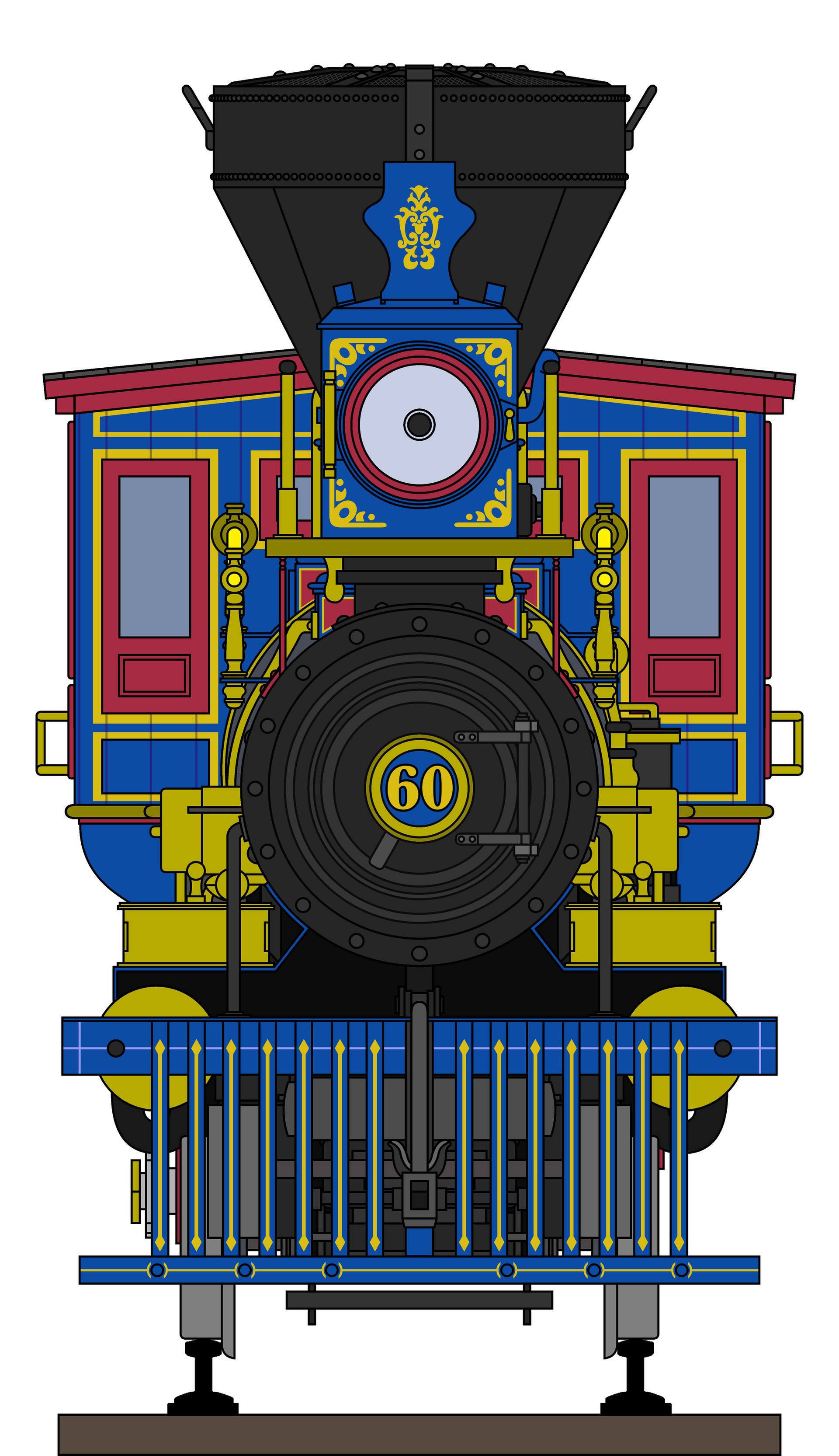 Railway Profiles - C.P. Jupiter by 1995express on DeviantArt