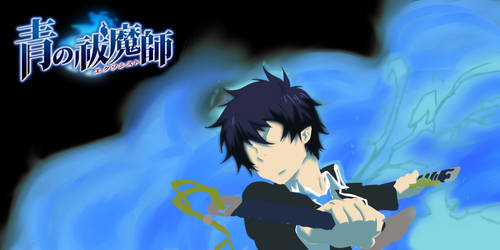 blue exorcist wallpaper