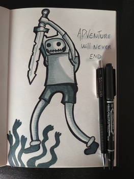 Adventure time will never end! -Finn the human