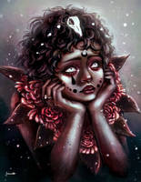Angel of Flowers by JessicaPegoraro