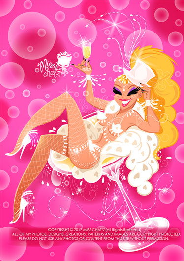 Champagne PinUp