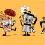 Set of Rubberhose Coffees